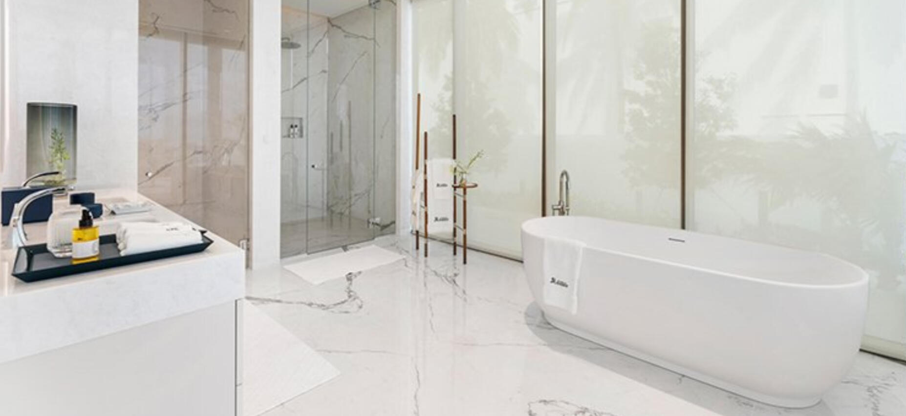 Modern bathrooms